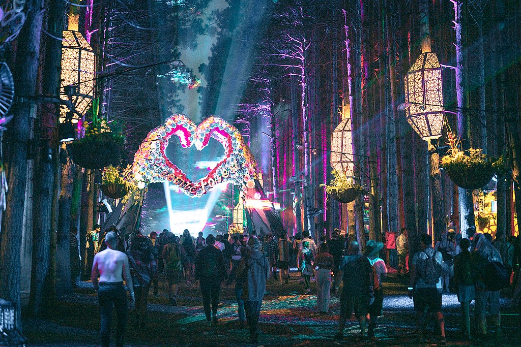 Electric forest festival